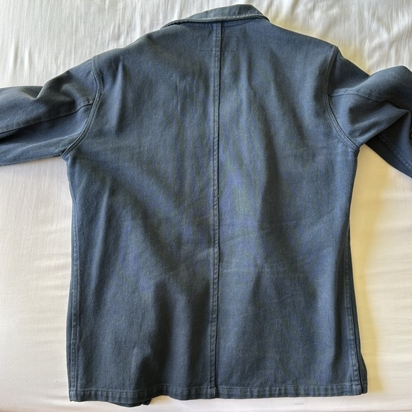 Mollusk California Navy Chore Jacket - 100% Cotton - Picture 5 of 5